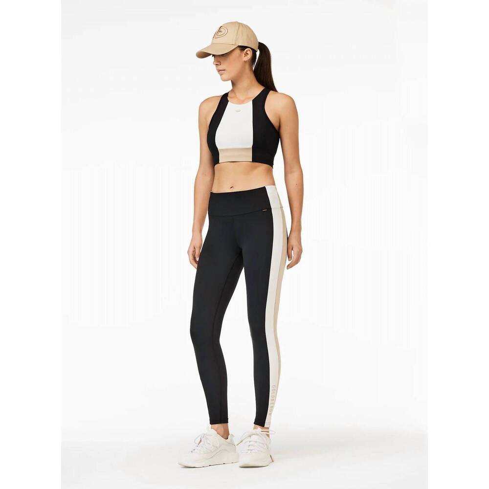 NEW GOLDBERGH move tight sports legging in black/white